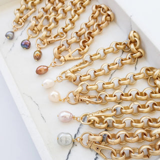 Pearl Rolo Bracelet