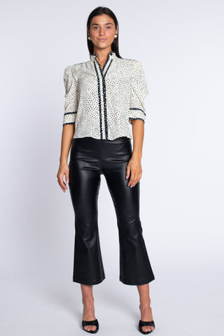 Ruthie Top - Allover Mini Dots