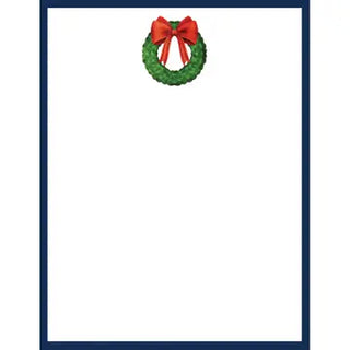 Christmas Wreath Notepad