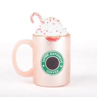 Coffee Cup Christmas Ornament