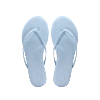 Indie Classic Thin Strap Sandal Metallic Blue Sky