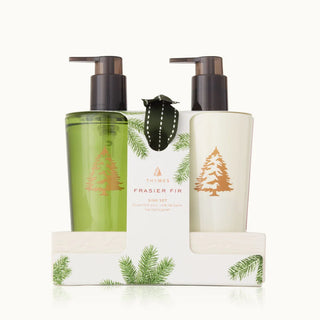 Frasier Fir Sink Set w/ Ceramic Caddy