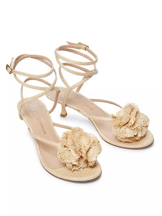 Belize Sandal- Natural Lux Raffia